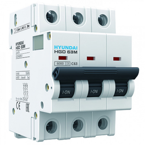 Модульный выключатель HGD63-M 3PMCS0000C 00063 модульный выключатель hgd63-m 3pmcs0000c 00063