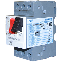 автомат защиты двигателя esq mms32m 0014 9-14а (400v/6ka esq)